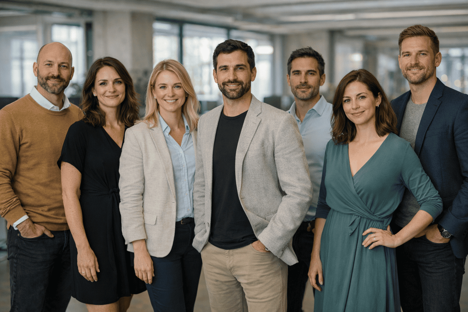 Team working on AI trading platform — Inditex AI